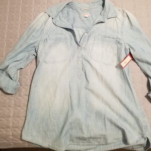 Merona Denim / Chambray Shirt
